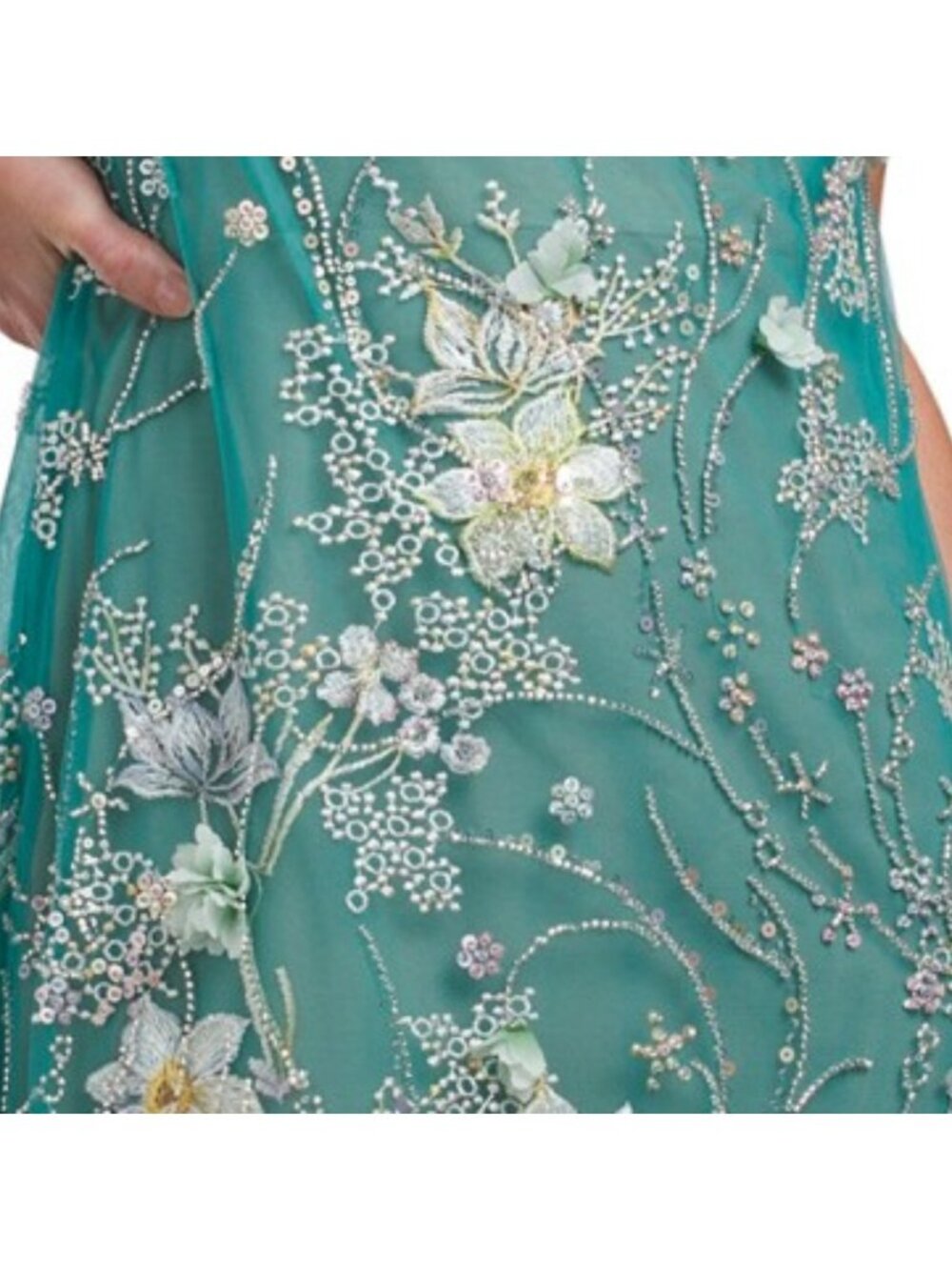 HELSI Strapless Embellished Midi Dress - Picture 4 of 5